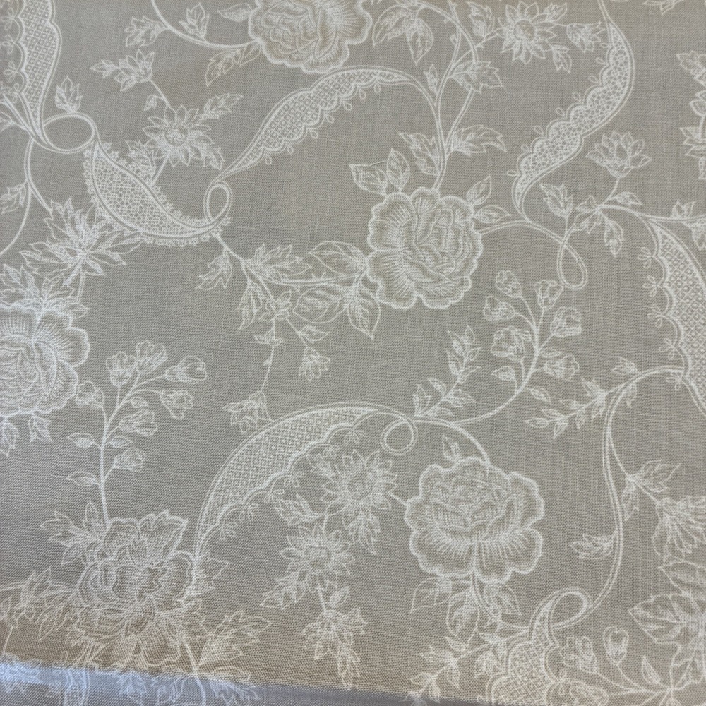Sweet As A Rose Fabric 2007 for RJR Fabrics  Quilting Cotton 51"x 45" Neutral